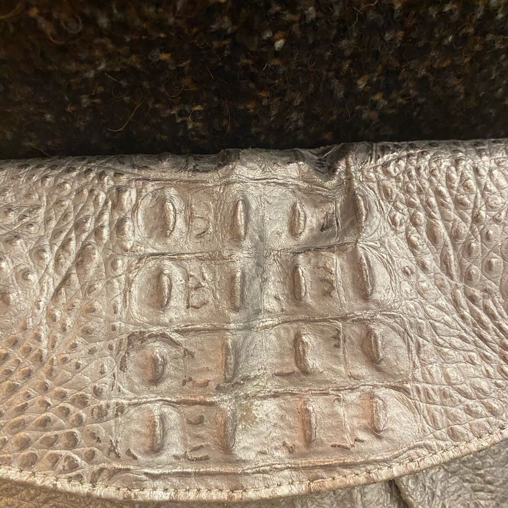 Zara Terez genuine alligator skin chain shoulder purse - Picture 3 of 13